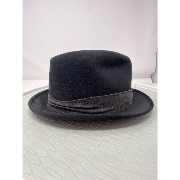 Champ Feel The Felt Fedora Hat Felted By Master Craftsman Gray Men's 21" - Picture 2 of 9